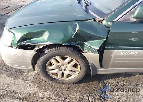 2000 Subaru Outback Limited из США, поврежденный, VIN 4S3BH6863Y7651638